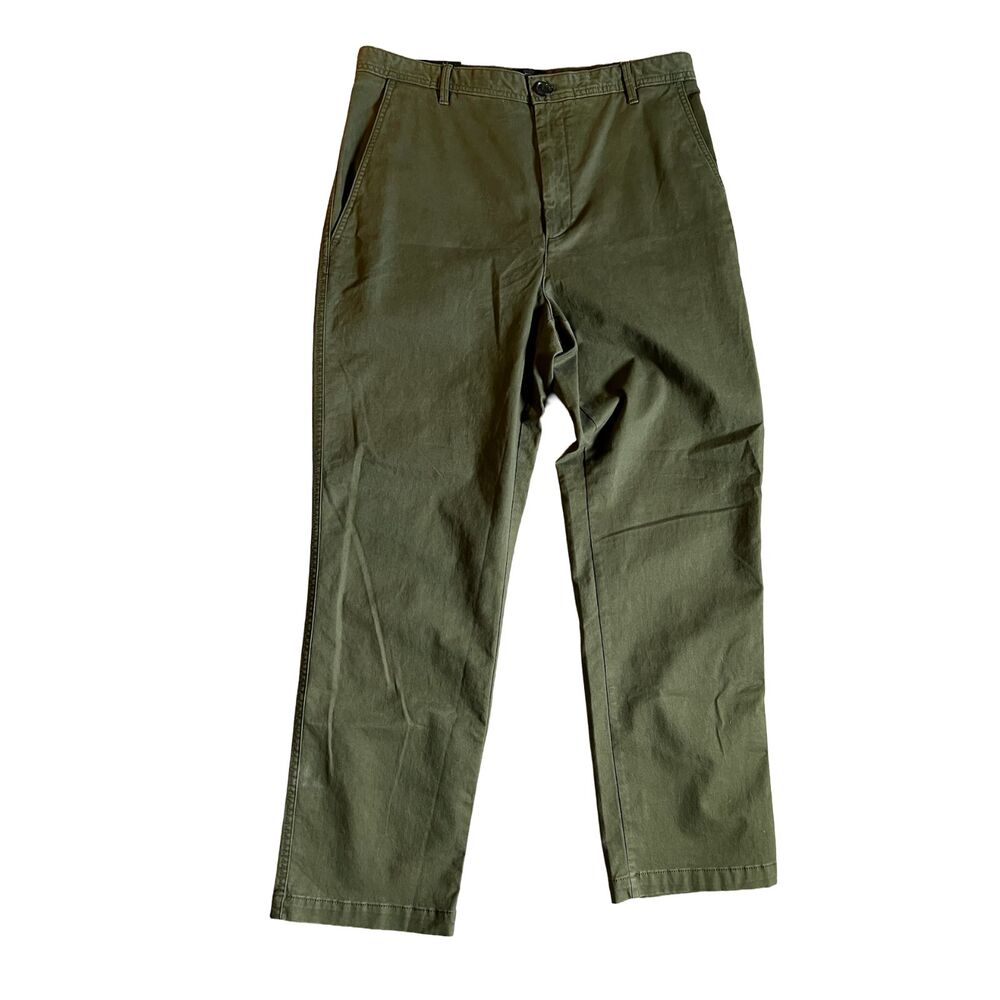 NWT Banana Republic Authentic High Rise Chino Brushed Cotton Sz 14